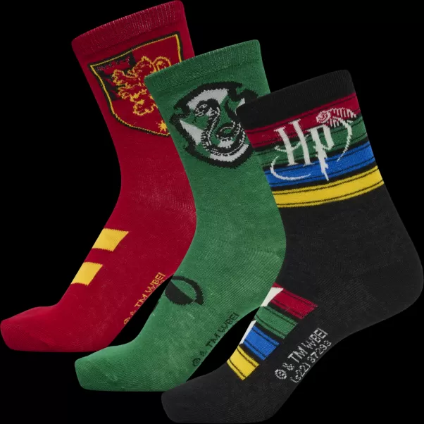 Hmlharry Potter Alfie Socks 3-Pack Sierra Socks Kids Hummel