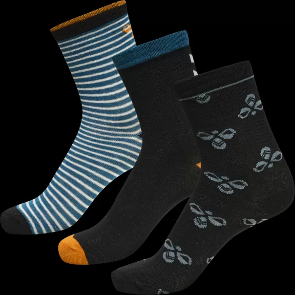 Kids Hmlalfa Sock 3-Pack Airy Blue Hummel Socks