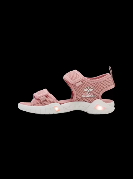 Kids Shell Pink Sandal Flash Hummel Sandals And Slip-Ons