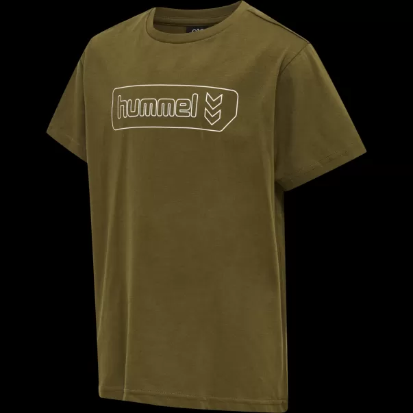 Hummel T-Shirts And Tops Black Hmltomb T-Shirt S/S Kids